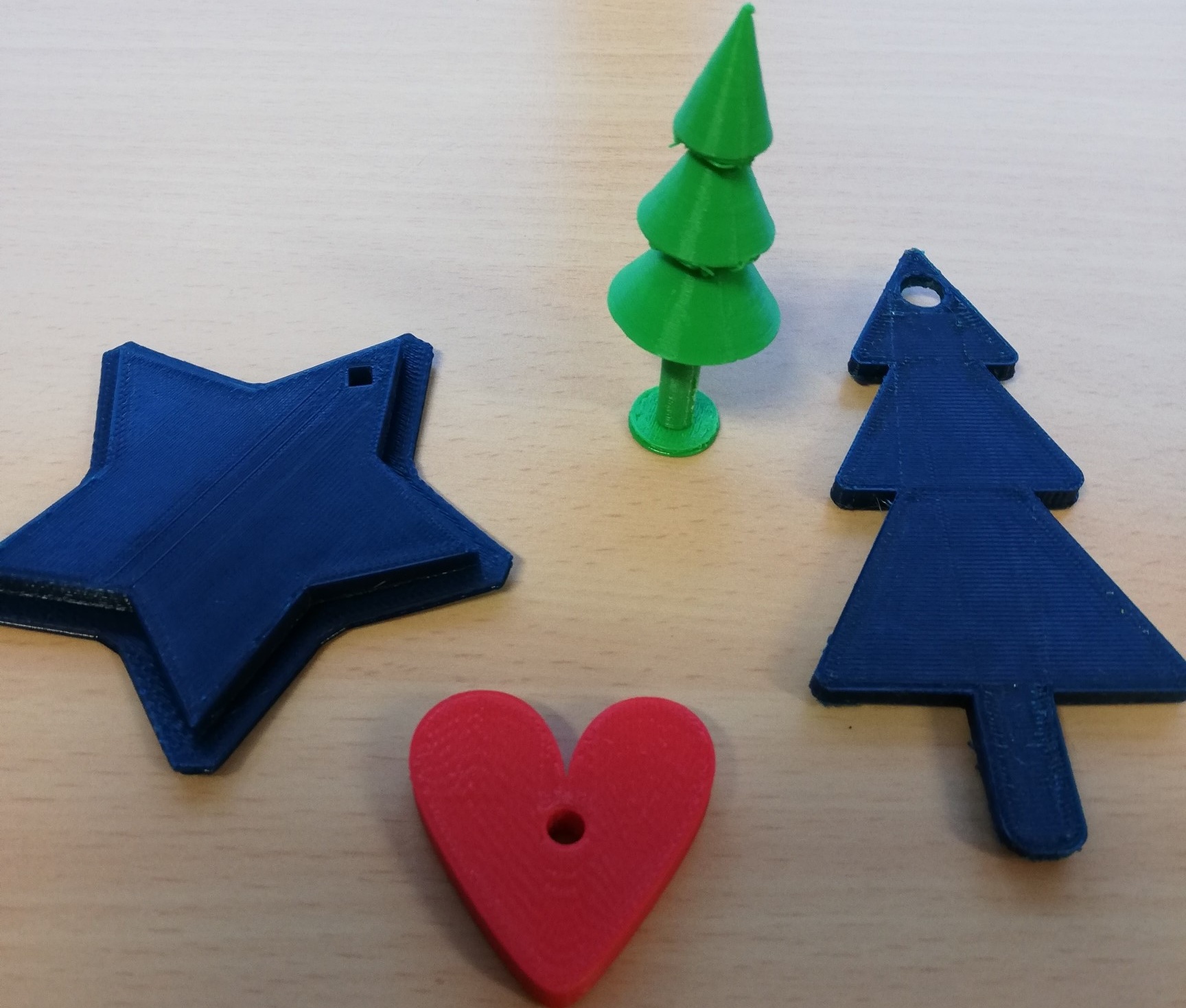 Weihnachtliche Artefakte aus dem 3D-Drucker